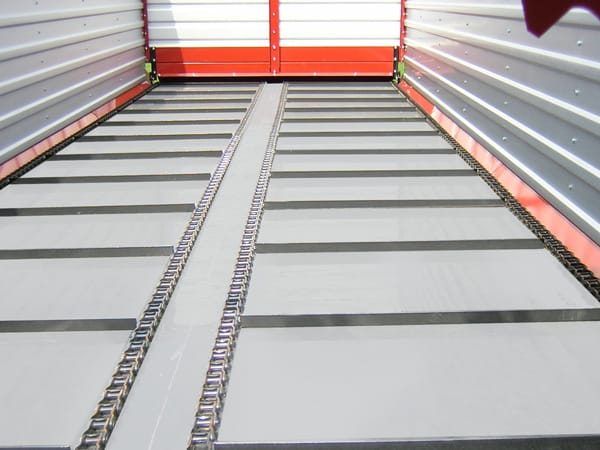 Polymer floor of the B58 Silage Boxes