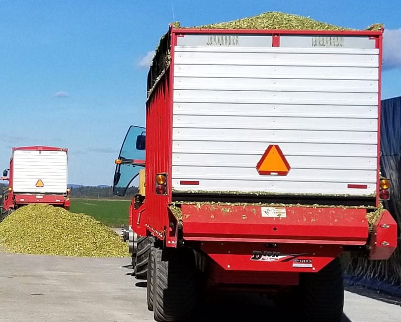 Rear unload model of the B58 Silage Box